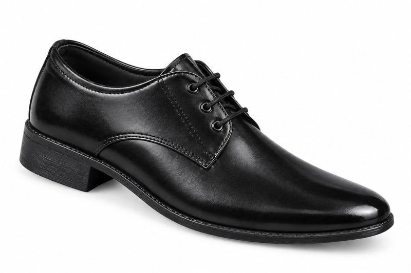 Men's Black Formal Lace-Up Shoes – Classic Business & Dress Shoes