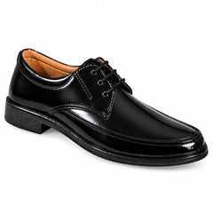 Men's Premium Black Formal Lace-Up Shoes – Classic Office & Dress Wear
