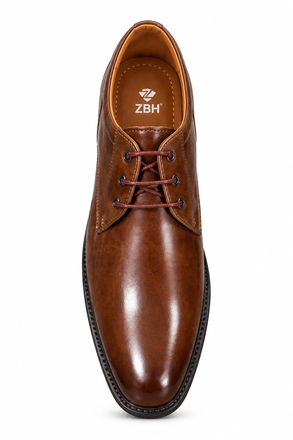 Men's Premium Brown Formal Lace-Up Shoes – Classic Dress & Office Wear