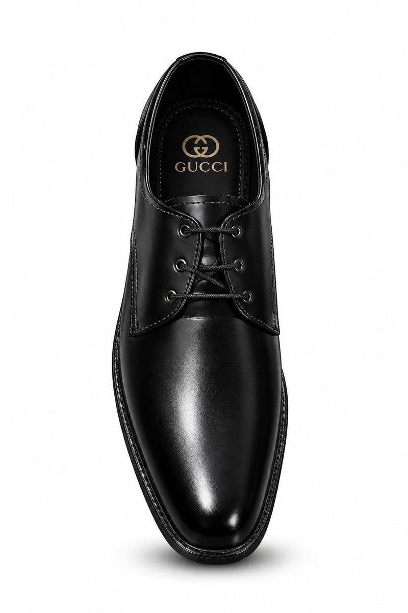 Men's Black Formal Lace-Up Shoes – Classic Business & Dress Shoes