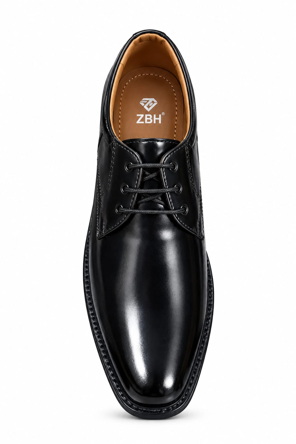 Men's Premium Black Formal Lace-Up Shoes – Classic Office & Dress Wear