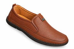 Men’s mustard Slip-On Loafers – Stylish Casual & Comfortable Shoes