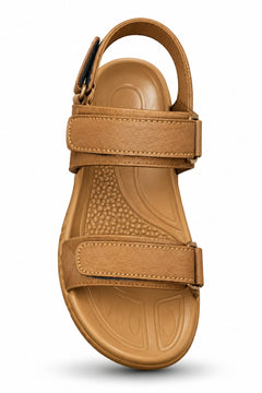Men’s Adjustable Comfort Sandals | Double Strap Casual Walking Sandals with Back Strap | Everyday Outdoor Footwear
