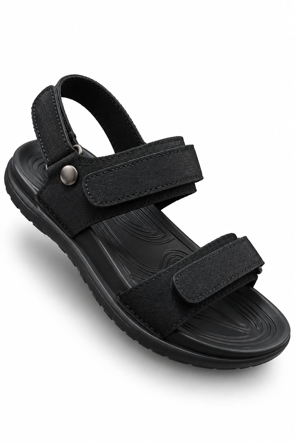 Men’s Adjustable Comfort Sandals | Double Strap Casual Walking Sandals with Back Strap | Everyday Outdoor Footwear