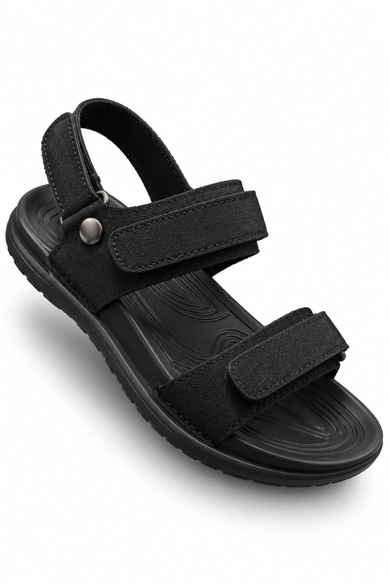 Men’s Adjustable Comfort Sandals | Double Strap Casual Walking Sandals with Back Strap | Everyday Outdoor Footwear
