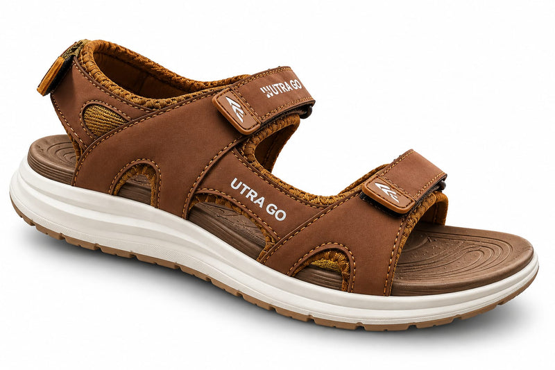 Men’s Adjustable Sport Sandals | Double-Strap Outdoor Walking Sandals | Comfortable Casual Footwear