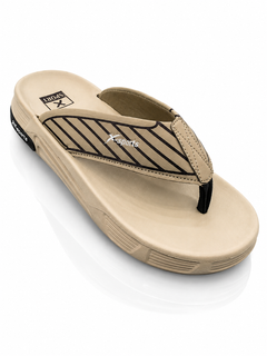 X Sports Men’s Casual Flip Flops & Comfortable Slippers – Stylish Beige Thong Sandals with Lightweight Soft Sole, Durable Everyday Footwear for Walking, Home & Outdoor Use