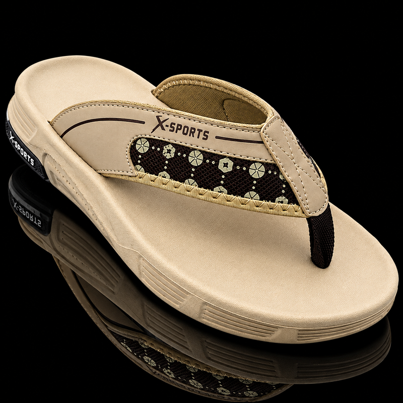 X-Sports Premium Casual Comfort Footwear for Men – Beige