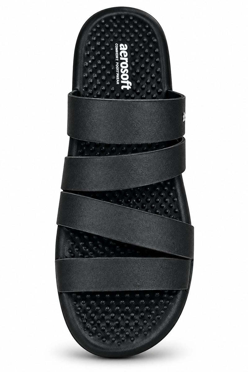 Original Aerosoft Softie Chappal for Men – Multi Strap Comfortable Daily Wear