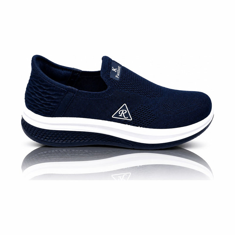 Navy Slip-On Shoe - Zain Boot House
