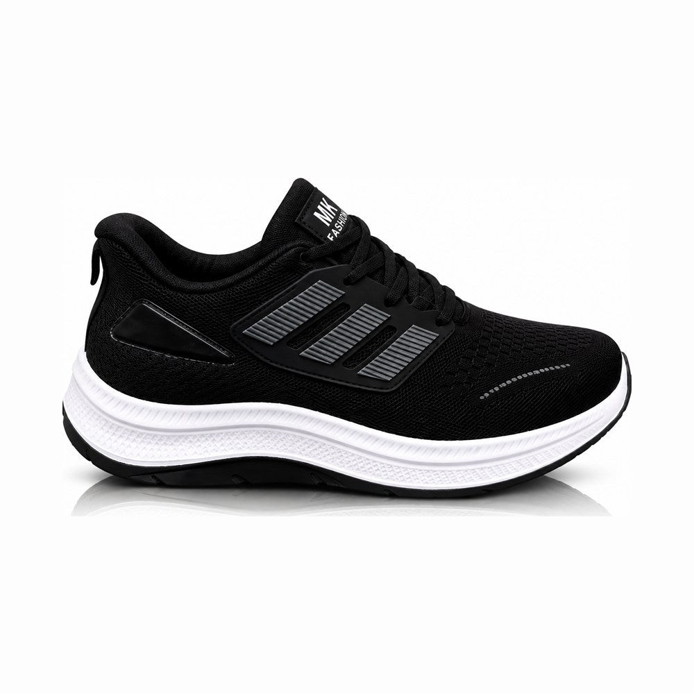 Black and White Running Shoe - Zain Boot House